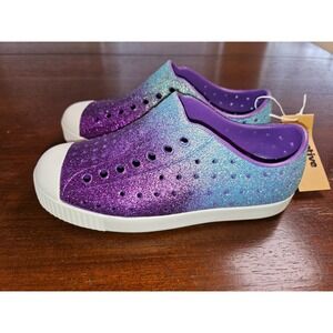 Native Toddlers Girls Jefferson Saba Starfish Bling/Shell White Size C12